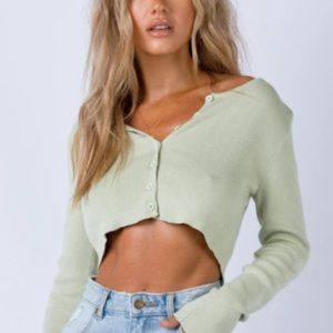 Princess Polly Michael Top in Green